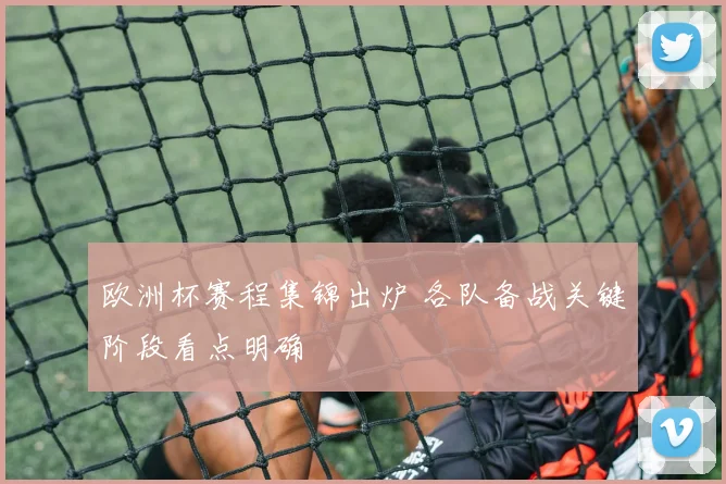 欧洲杯赛程集锦出炉 各队备战关键阶段看点明确