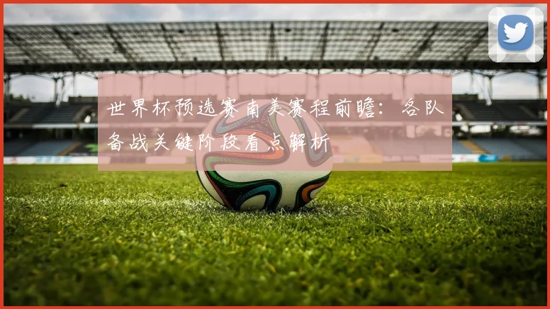 世界杯预选赛南美赛程前瞻：各队备战关键阶段看点解析