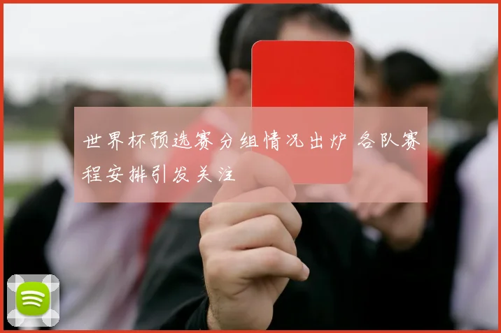 世界杯预选赛分组情况出炉 各队赛程安排引发关注