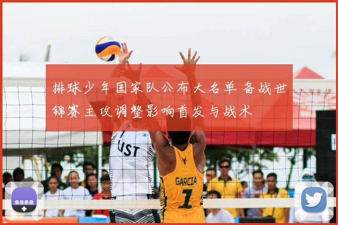 排球少年国家队公布大名单 备战世锦赛主攻调整影响首发与战术